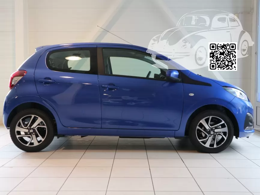Peugeot | 108 | TB, ETB, M0TB - BLEU CALVI, CALVI BLUE, CALVI BLAU, BLEU CAPRI (с 2018) 1