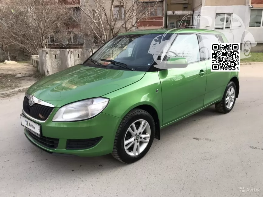 Skoda | FABIA 2 | 9585, P7, LF6Z, P7P7 - RALLY GREEN, ZELENA RALLYE, RALLYE GRUEN 0