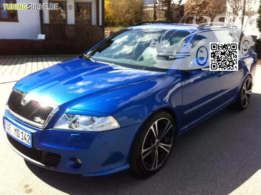 Skoda | OCTAVIA 2 (1Z, A5) | 9463, 8X, LF5W, 8X8X - MODRA RACE, RACE BLUE 0