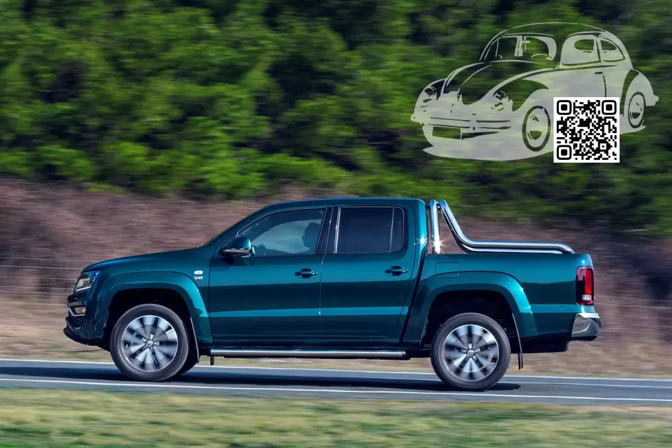 Volkswagen | AMAROK (N817) | 8U, R6Z, LR6Z, 8U8U - PEACOCK GREEN, PFAUENGRUEN, GREAT FALLS GREEN 1
