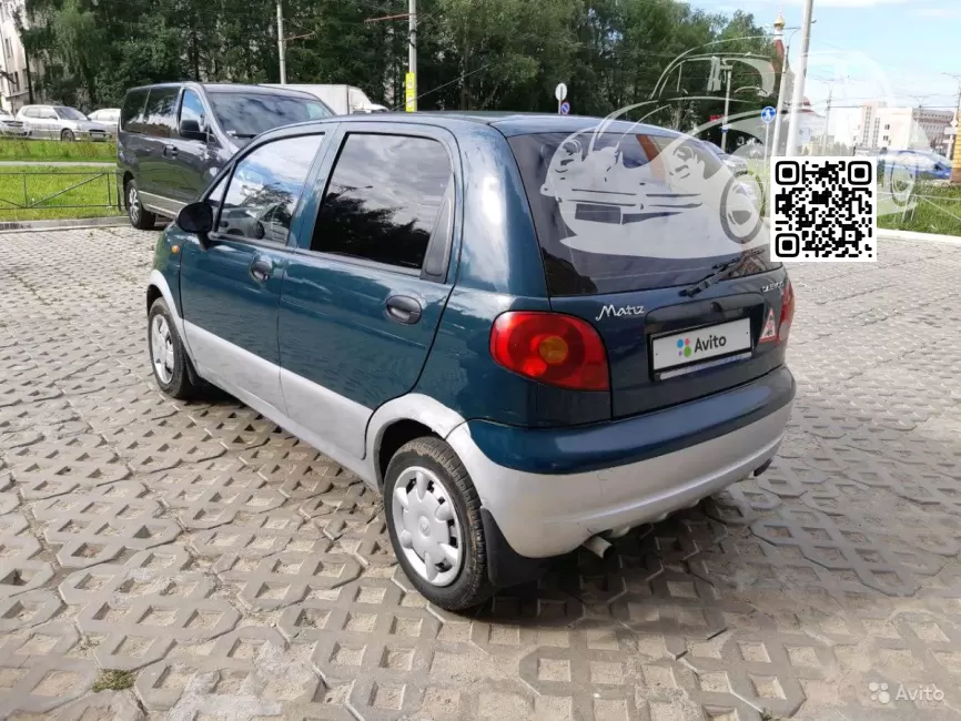 DAEWOO | MATIZ (M100, M150) | UZG - UZBEKISTAN GREEN (СОЛИД) 1