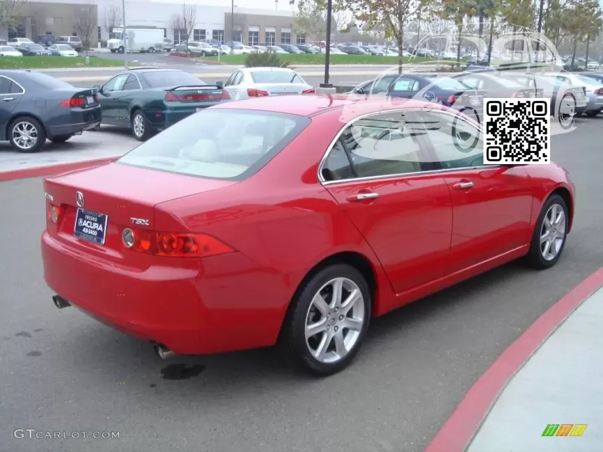 TSX (CL9) | R81 - MILANO RED (СОЛИД) (2004-2008) 1