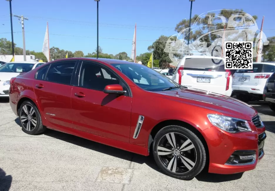 Holden | COMMODORE SS (VF) | G6K, 414Y - SOME LIKE IT HOT RED 0