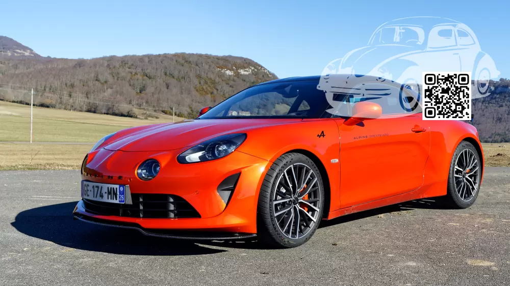 Renault | ALPINE A110S | EPZ - ORANGE FEU, FEUER ORANGE, FIRE ORANGE (с 2021) 0
