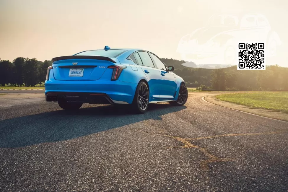 Cadillac | CT5 | GMO, 632D - ELECTRIC BLUE, RAPID BLUE (СОЛИД) (CT5-V) (с 2021) 1