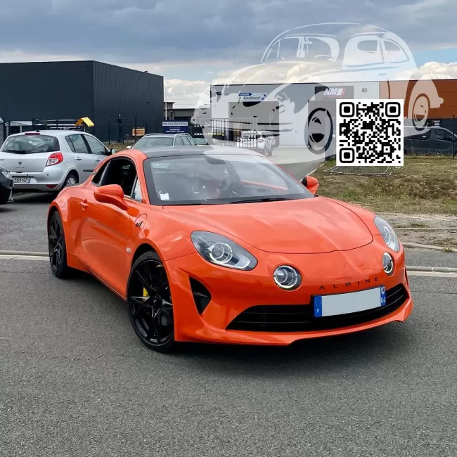 Alpine | A110S | 312 - ORANGE CORAIL, ORANGE CORAIL HERITAGE (СОЛИД) (A110 S Heritage) 0