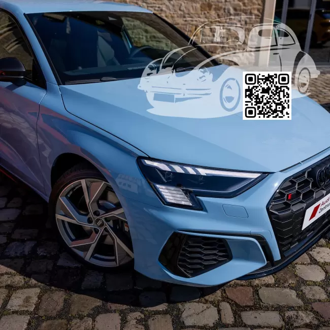 Audi | A3, A3 Sportback IV (8Y) | 328 - GULF BLUE, GULFBLAU (СОЛИД) (PORSCHE) 0