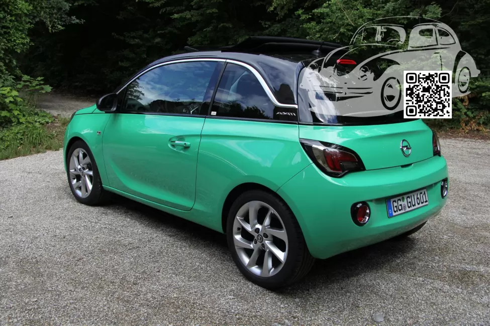 Opel | ADAM, ADAM ROCKS | GWW, 30T - MARANGU GREEN, NEO MARANGU, GREENFELLAS (СОЛИД) 1