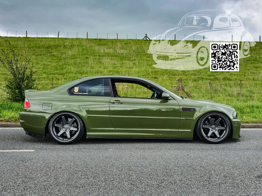 BMW | 3 Series (E46) | A04, YA04 - URBAN GREEN, URBANGRUN UNI (СОЛИД) 1