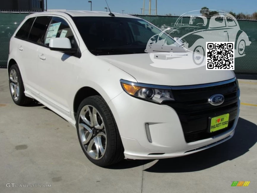 FORD | EDGE (U387) | UG, 7204, 9VJG - WHITE PLATINUM, WHITE PLATINUM PEARL 0