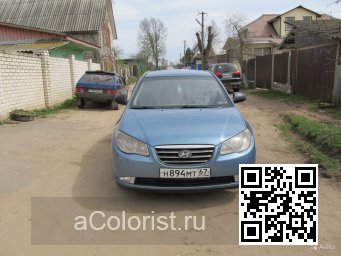 Hyundai | ELANTRA, AVANTE 4 (HD) | 9D - MOONLIGHT BLUE, SEATTLE BLUE 1