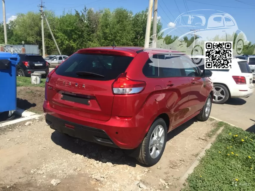 Lada | XRAY | 124 - ОГНЕННО-КРАСНЫЙ 1