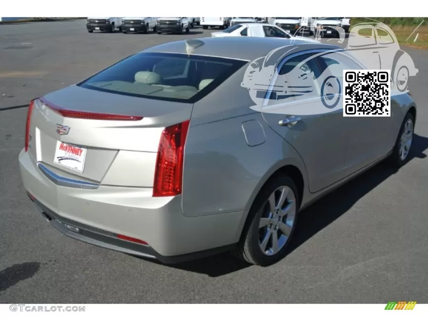 Cadillac | ATS | GWT, 102V - CHAMPAGNE SILVER, SILVER COAST 1