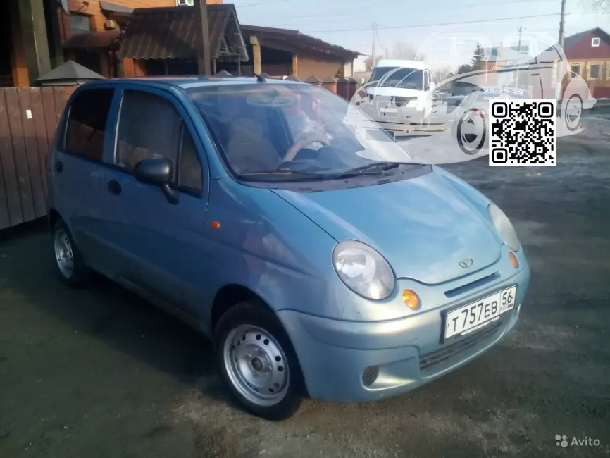 DAEWOO | MATIZ (M100, M150) | 88K - GREENISH BLUE 0