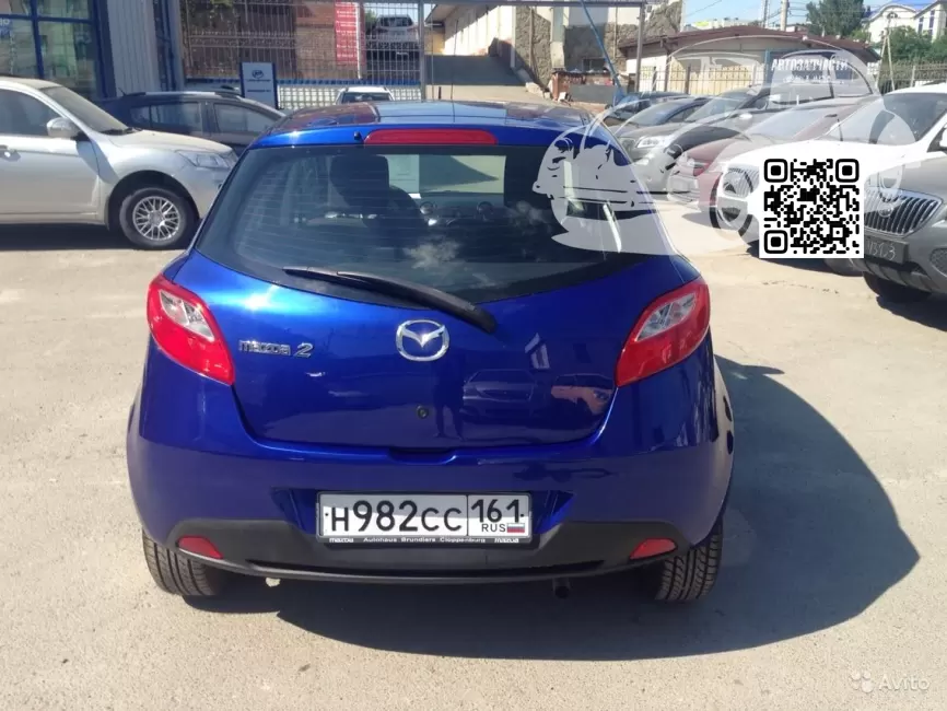 Mazda | 2 (DE) | 34J - AURORA BLUE, ELECTRIC BLUE 1