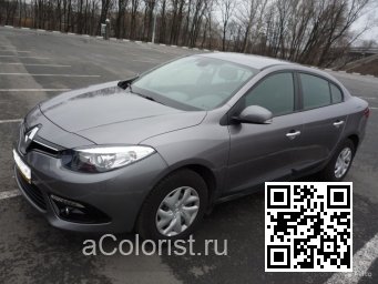 Renault | FLUENCE | KNG - GRIS CASSIOPEE, CASSIOPEE GREY, CASSIOPEE HARMAA, STAHL-GRAU, OYSTER GREY 0