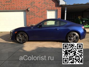 Scion | FR-S (ZN6) | K3X - AZURITE BLUE, LAPIS BLUE, OCEANIC 1
