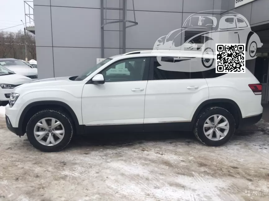 Volkswagen | ATLAS (CA1) | 0Q, C9A, LC9A, 0Q0Q - PURE WHITE, CISTA BELA (СОЛИД) 0