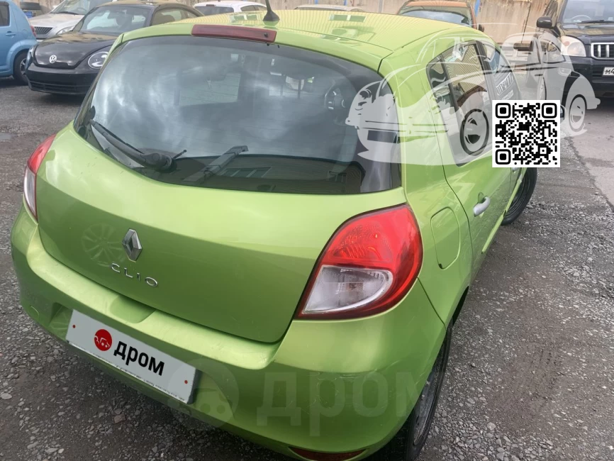 Renault | CLIO 3 (BR, CR, SB, SR) | DNQ - VERT POMME, PISTACHIO GREEN 1