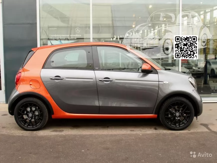 Smart | FORTWO, FORTOUR (W453, C453, A453) | EDC, ER3 - GRIS GRAPHITE, GRAPHITE GREY 1