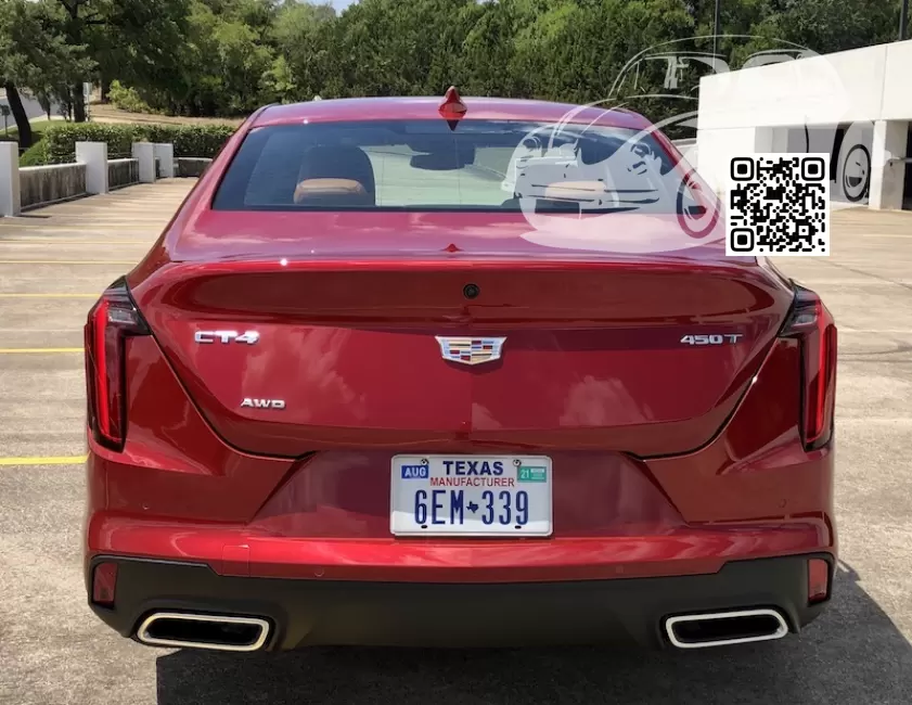 Cadillac | CT4 | G7E, 132X - CAUGHT RED HANDED, GARNET RED, RED OBSESSION TINTCOAT 1