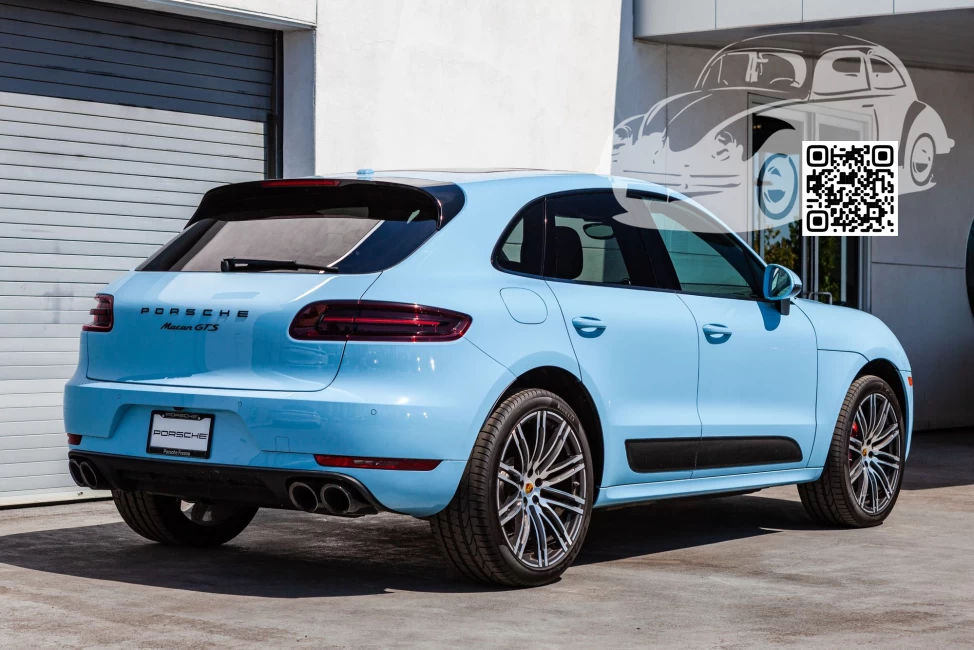 Porsche | MACAN (95B) | 328 - GULF BLUE, GULFBLAU (СОЛИД) 1
