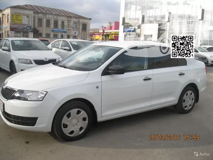 Skoda | RAPID (NH1, NH3, NK3) | 1026, 9P, LF9E, LB9A, 9P9P - CANDY WHITE (СОЛИД) 0