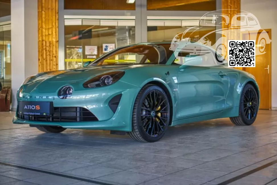Alpine | A110S | 784 - VERT CENDRE, VERT CENDRE HERITAGE (A110 S Heritage) 0