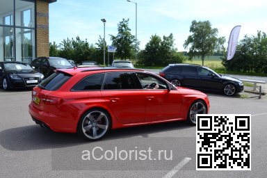 Audi | A4, S4, RS4 (B8, 8K) | Z3M, LZ3M, N9, N9N9 - MISANO RED, MISANOROT/ROSSO MARS, ROSSO MARS METALLIC 4