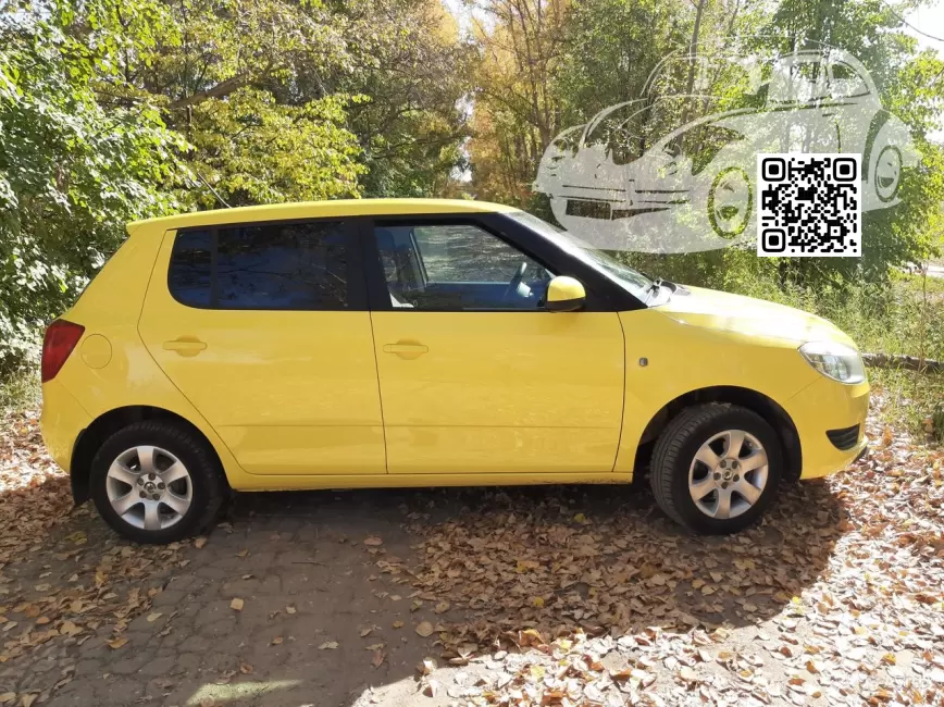 Skoda | FABIA 2 | 6226, F2, LF1F, F2F2 - ZLUTA SPRINT, SPRINT GELB UNI (СОЛИД) 1