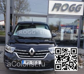 Renault | KANGOO 3 | GND/B00 - DIAMOND BLACK, NOIR MOUTIER, JET BLACK, NOIR METAL 1