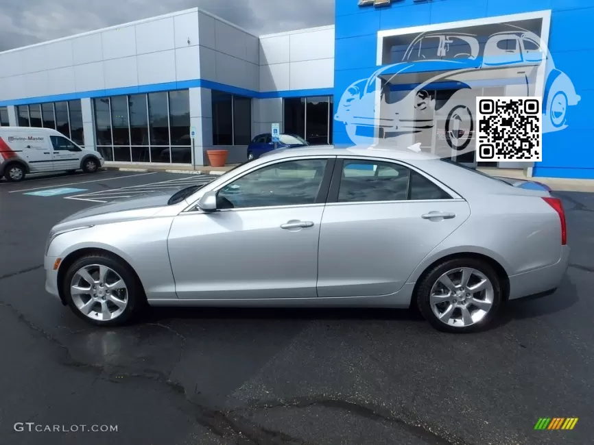 Cadillac | ATS | GAN, 636R, 17 - SWITCHBLADE SILVER, QUICKSILVER, SILVER ICE, RADIANT SILVER 0