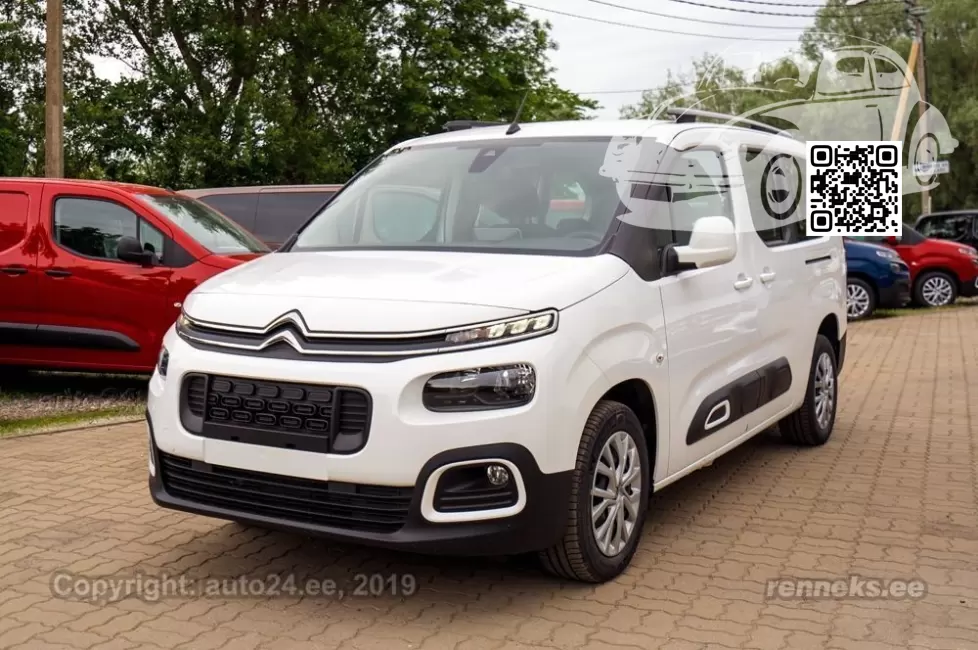 Citroen | BERLINGO 3 | P0WP, WPP0, EWP, WP, 249, EWPA - BLANC BANQUISE, POLAR WHITE, BIANCA WHITE (СОЛИД) 0