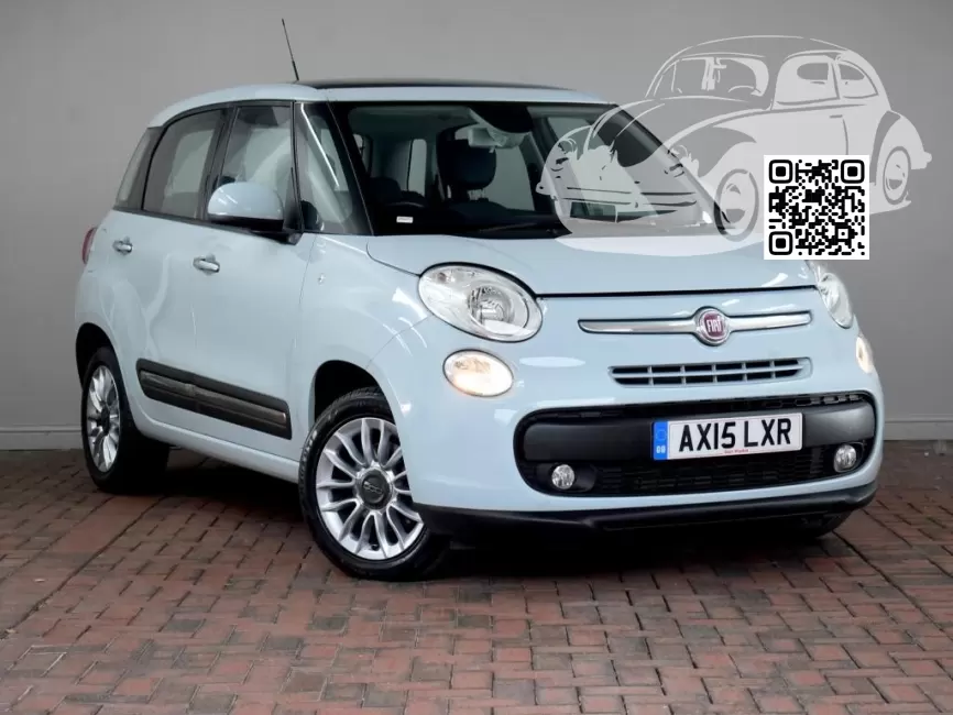 Fiat | 500L | 483, 483B, PBN, LBN - BLU' MARE, BLUE MARE, LIGHT BLUE (СОЛИД) 0