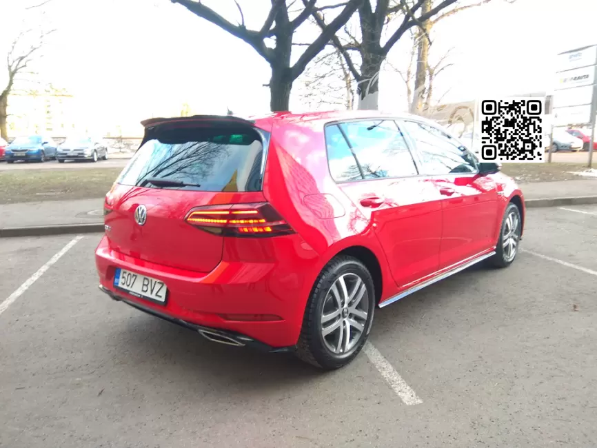 Volkswagen | GOLF 7 | G2, Y3D, LY3D, G2G2, 9301, 9310 - TORNADO RED, TORNADOROT (СОЛИД) 1