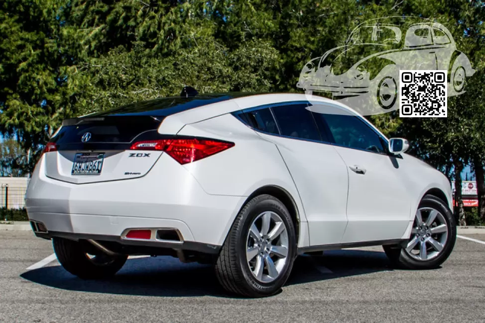 ACURA | ZDX | NH814P, NH814PX - ASPEN WHITE PEARL II (2012) 1