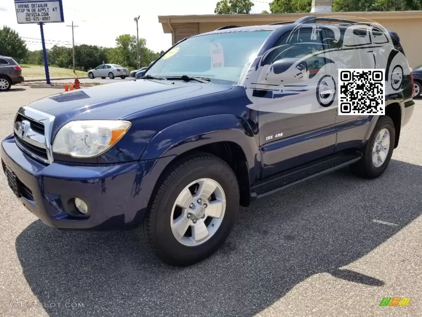 Toyota | 4RUNNER 4 (N210) | 8S6 - DARK BLUE, NAUTICAL BLUE (2006-2009) 0