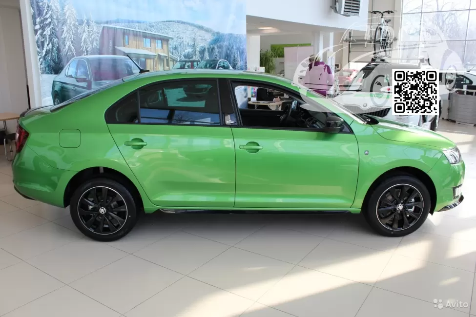 Skoda | RAPID (NH1, NH3, NK3) | 9585, P7, LF6Z, P7P7 - RALLY GREEN, ZELENA RALLYE, RALLYE GRUEN 0