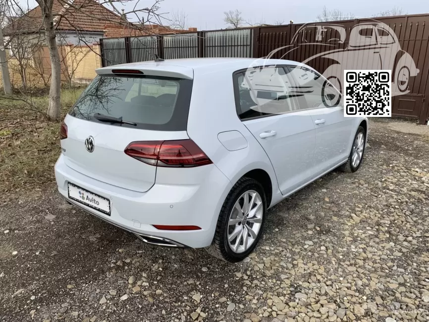 Volkswagen | GOLF 7 | K8, B9Z, LB9Z, K8K8 - WHITE SILVER (с 2017) 1