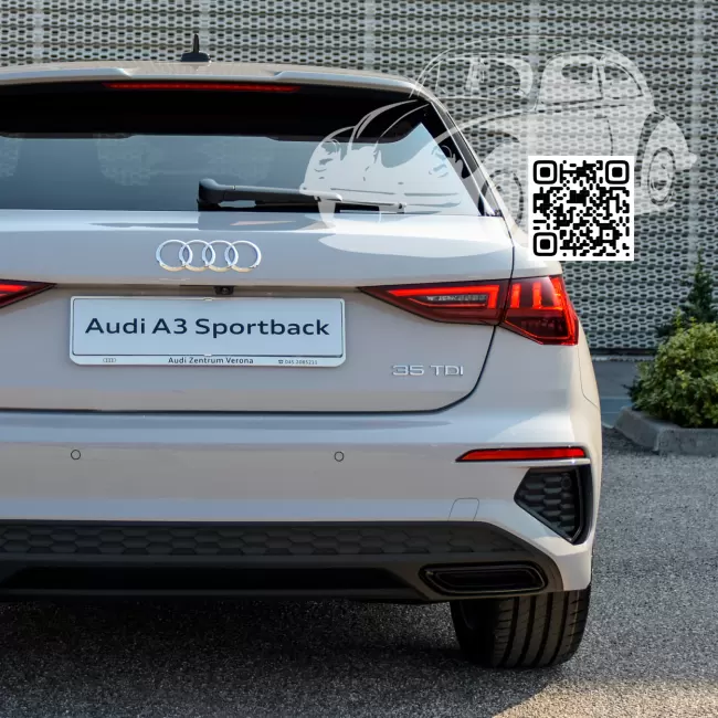 Audi | A3, A3 Sportback IV (8Y) | 7004, R704, RAL 7004-GL - SIGNAL GRAU, SIGNALGRAU (СОЛИД) 1