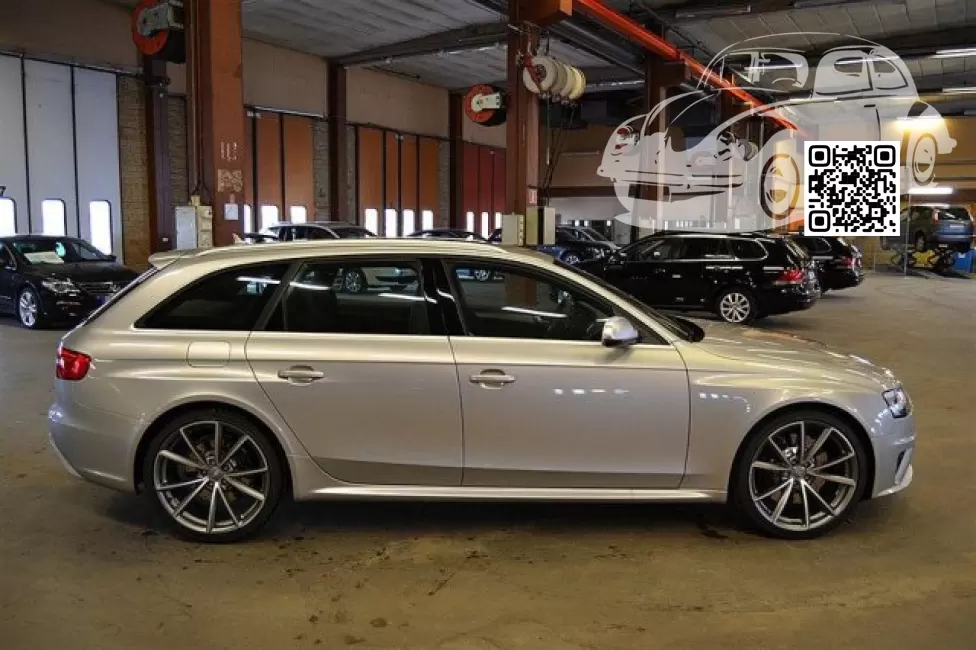 Audi | A4, S4, RS4 (B8, 8K) | X7T, LX7T, T0, T0T0 - PRISM SILVER, PRISMASILBER, PRISM SILVER CRYSTAL EFFECT 1