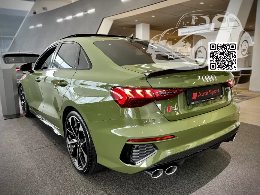 Audi | A3, A3 Sportback IV (8Y) | A04, YA04, P9P - URBAN GREEN, URBANGRUN UNI (СОЛИД) (BMW) 0