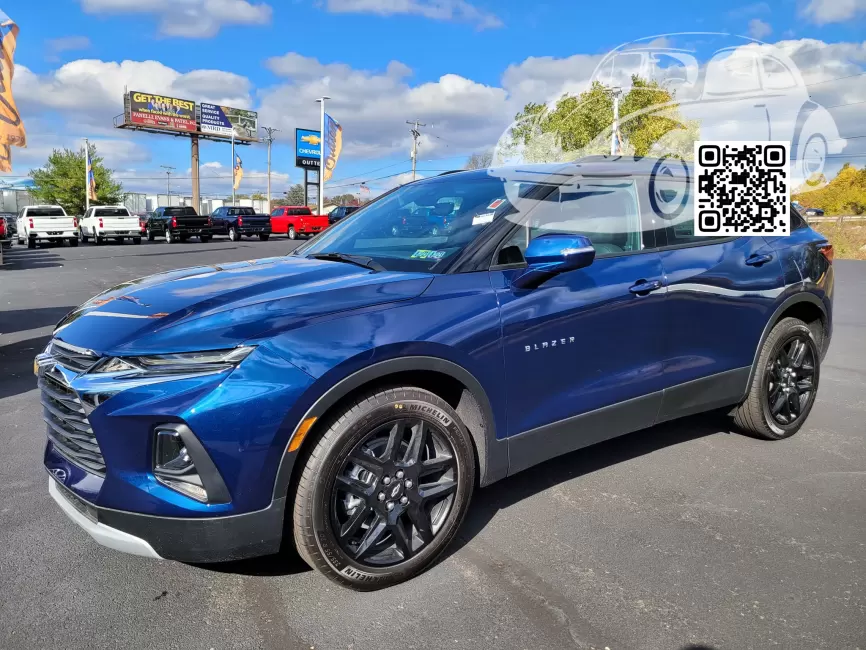 Chevrolet | BLAZER | GHT, 611G - BLUE GLOW METALLIC (с 2021) 0