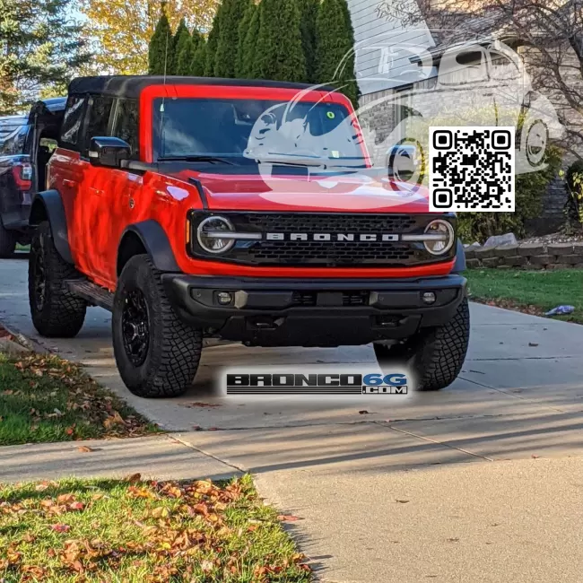 Ford | BRONCO | PQ, 7236, BRQAWWA, BRQA - RACE RED, ROUGE RACING, RACE ROT (СОЛИД) 1