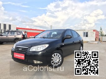 Hyundai | ELANTRA, AVANTE 4 (HD) | EB - EBONY BLACK (СОЛИД) 3