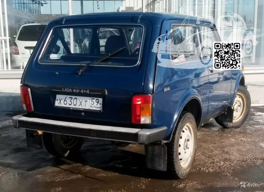 LADA | 4x4 НИВА, NIVA Legend | 441 - ИНДИГО (СОЛИД) 1