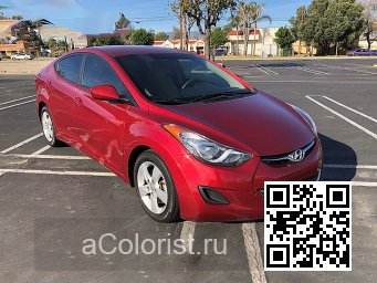 Hyundai | ELANTRA, AVANTE 5 (MD, UD) | RER, TR, TR2 - VENETIAN RED 0