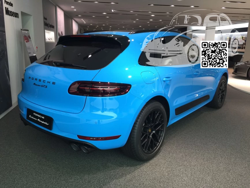 Porsche | MACAN (95B) | 39E, L39E, S8, S8S8 - RIVIERA BLUE, RIVIERABLAU (СОЛИД) 1