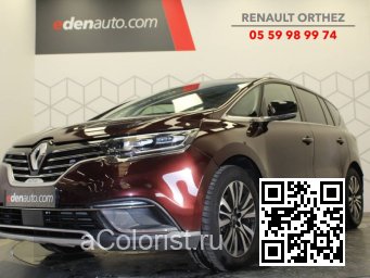 Renault | ESPACE 5 | NPN - ROUGE MILLESIME, VINTAGE RED, MANGOSTAN ROT, MANGOSTAN RED (с 2020) 0