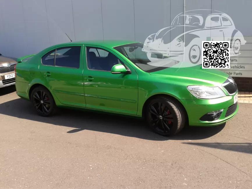 Skoda | OCTAVIA 2 (1Z, A5) | 9585, P7, LF6Z, P7P7 - RALLY GREEN, ZELENA RALLYE, RALLYE GRUEN 0